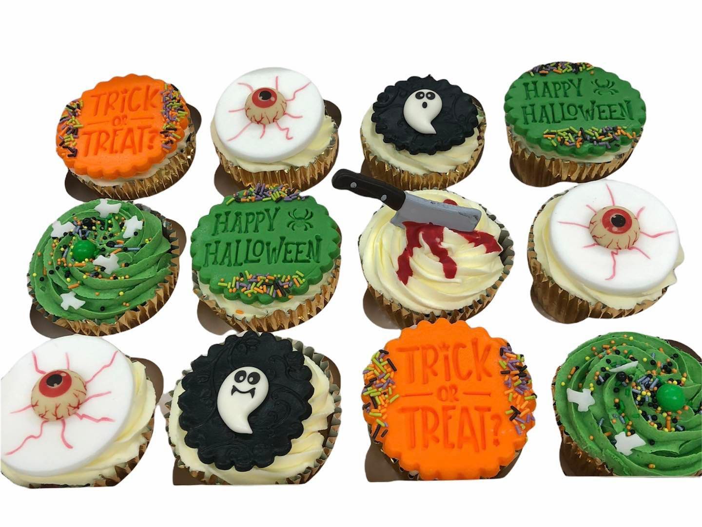 Halloween Cupcakes - (Pick up 27/28 Oct 23 )